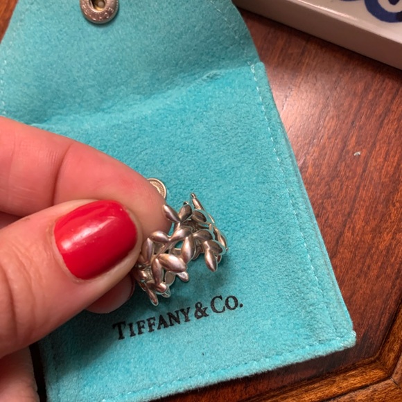 Tiffany & Co. Jewelry - Tiffany Olive Leaf Band Ring
